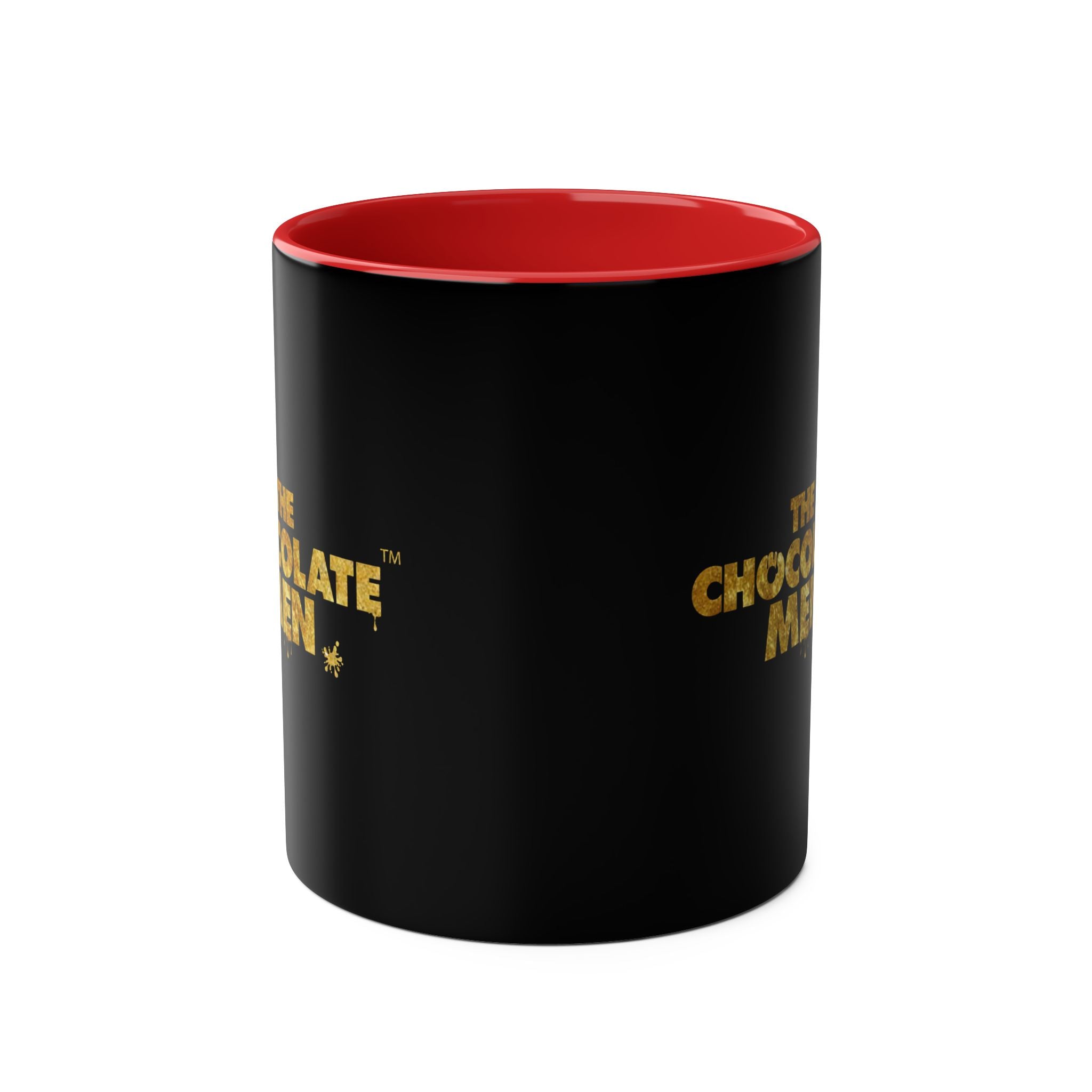 'The Chocolate Men Logo' Two - Tone Coffee Mug - 11oz - The Chocolate Men UK